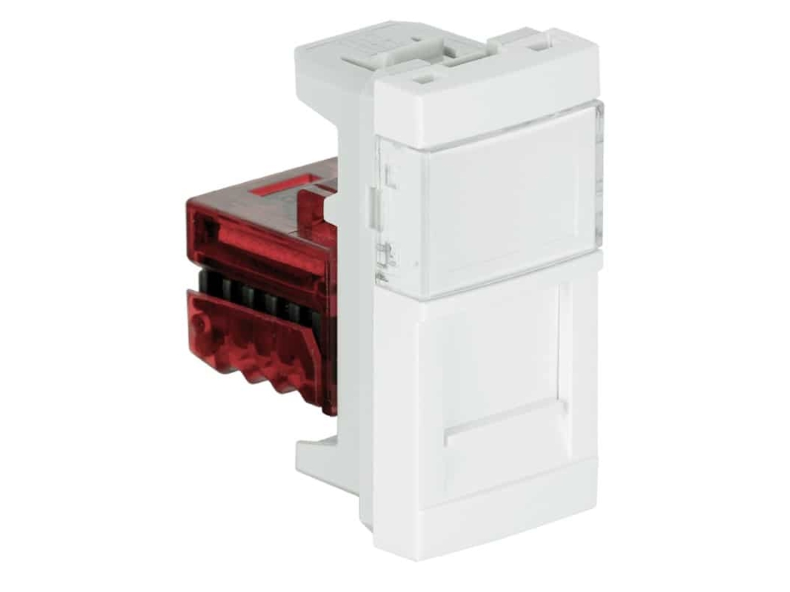 Módulo com Conetor Rj45 Cat. 6 Utp 1 Módulo Branco 45978 Sbr EFAPEL