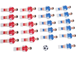 Jogadores de Reposição para Pebolim, Conjunto de 22 Peças, 32 Mm, Acessórios para Máquina de Pebolim. SFUSHOS