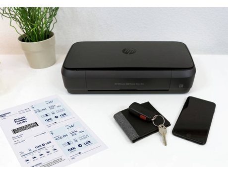 Impressora HP OfficeJet 250 Mobile (Multifunções - Jato de Tinta - Wi-Fi) — Jato de Tinta | Velocidade ppm: 10-7