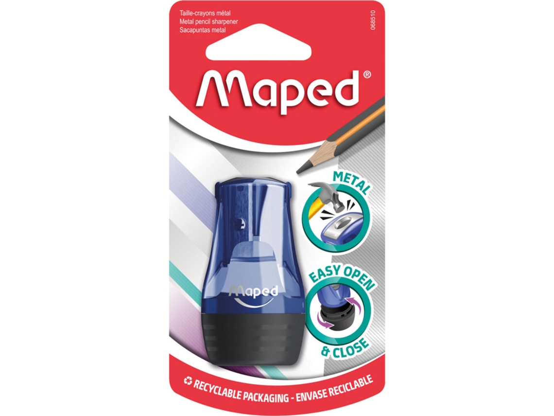 Afia Lápis Tonic, Com Depósito, Cores Sortidas Maped