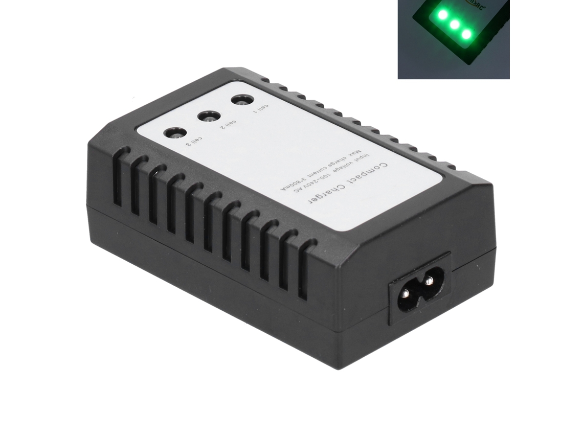 Carregador De Bateria De Lítio B3 2s‑3s 10w Adaptador De Energia Simples Equilibrado 110‑240v