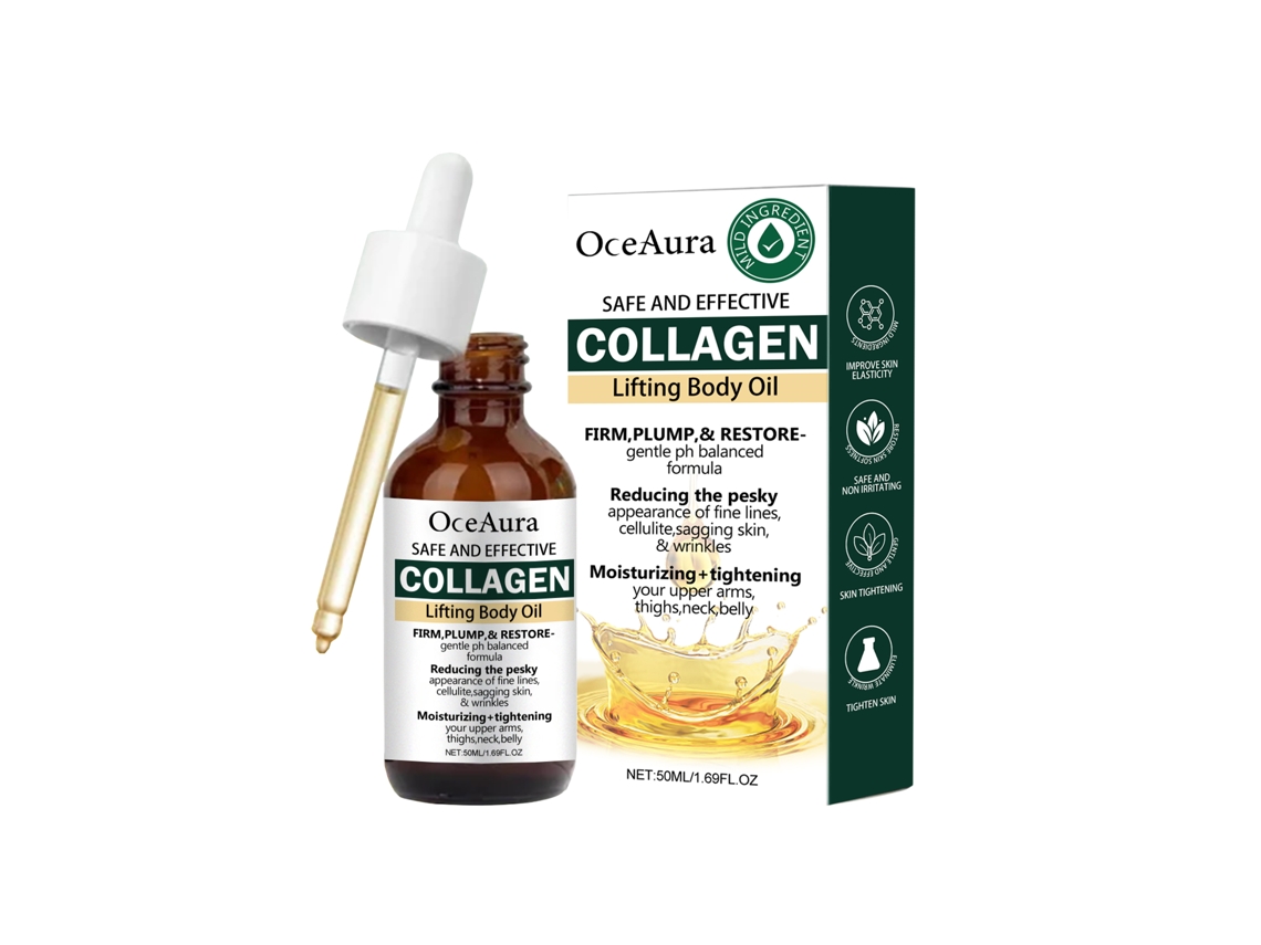 Óleo Corporal Firmador com Colágeno
