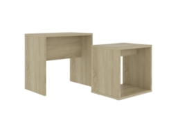 Coffee Table, Coffee Tables Vidaxl Marrom Madeira Processada (n/a)