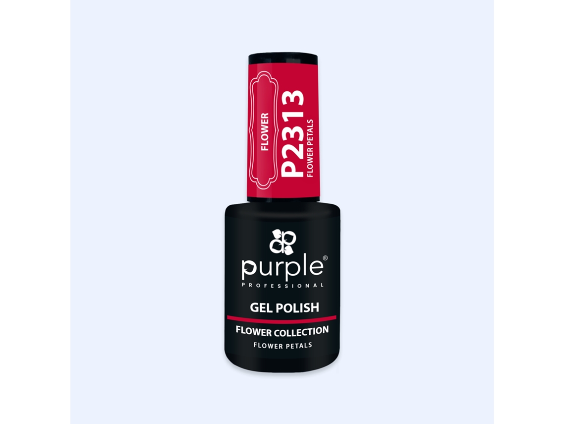 Verniz Gel Purple Flower Petals P2313