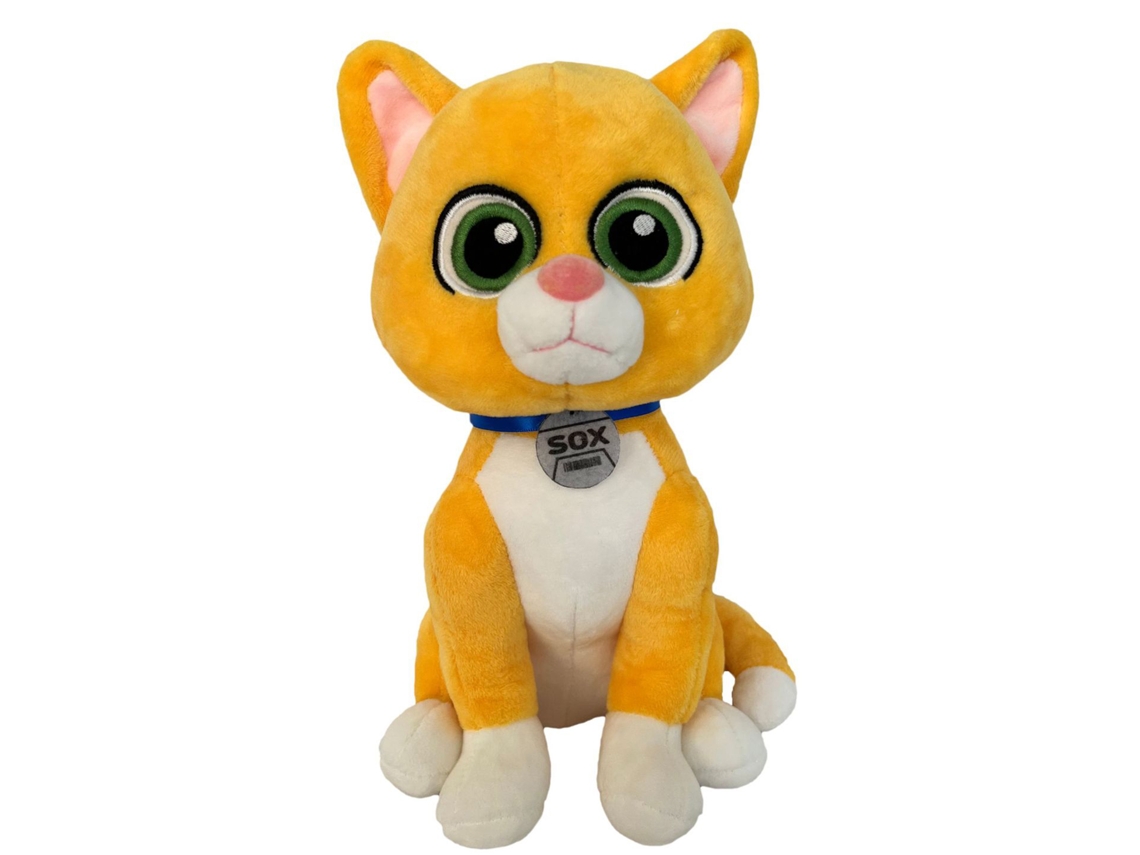 Brinquedo De Pelúcia Gato 9,8 Polegadas De Altura Cores Vibrantes Material Macio E Seguro Boneco De Pelúcia Animado