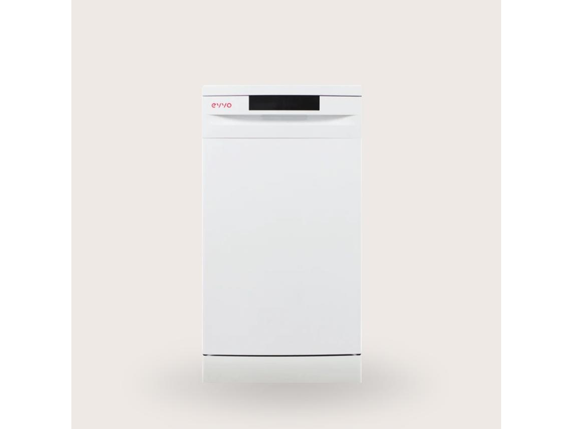 Máquina De Lavar Loiça Evvo D1 Slim (45 Cm), 12 Lugares, 5 Programas, Branca, Largura 600 Mm
