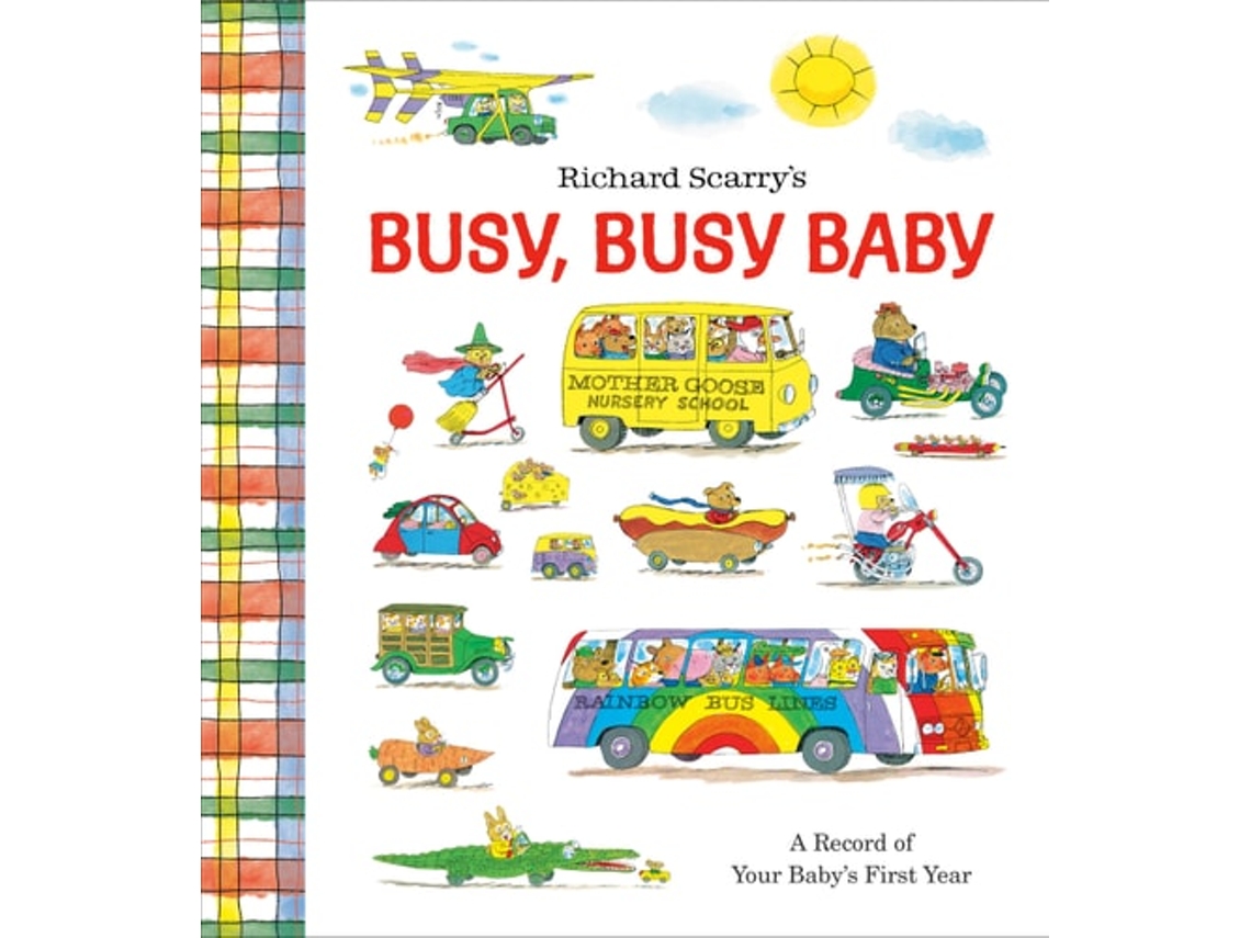 Livro Richard Scarrys Busy, Busy Baby de Richard Scarry (Inglês)