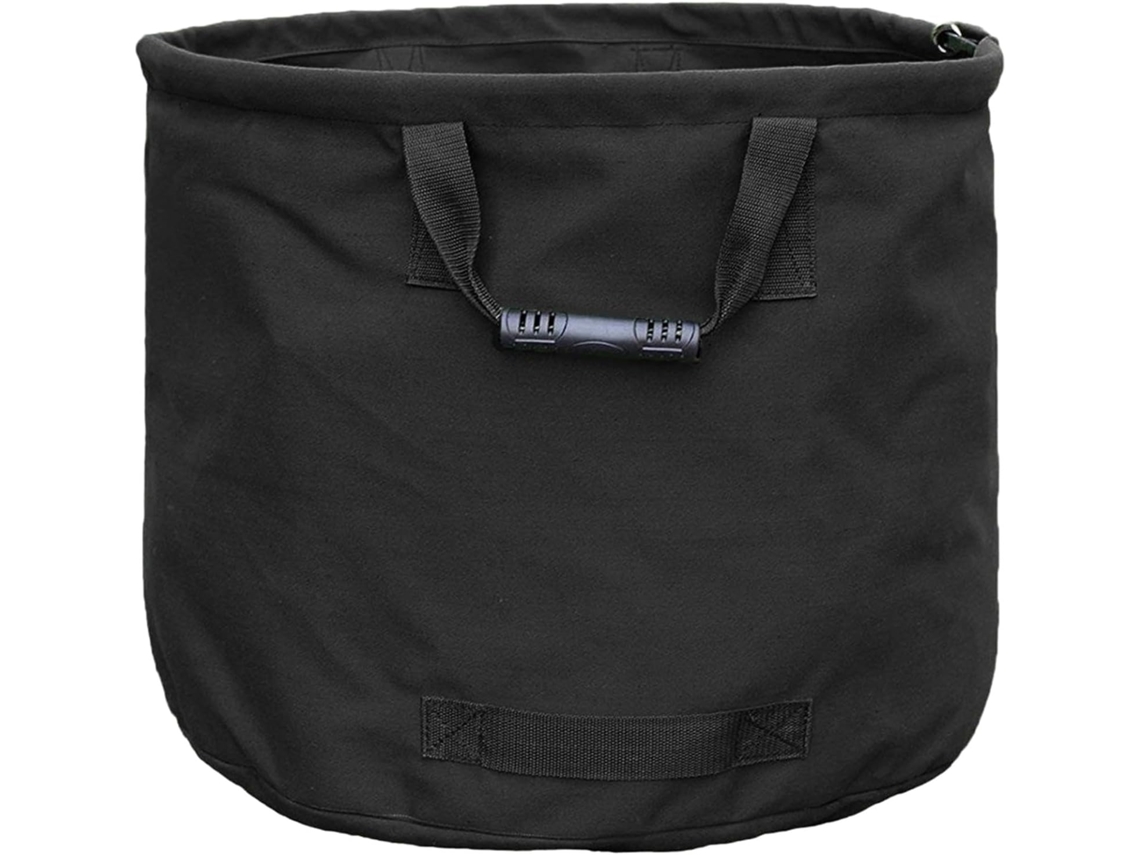 Saco De Lixo Jardim Em Lona Resistente, Para Folhas, Impermeável, Com