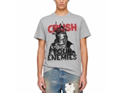 Rockinstone Conan Cruuuush Heather Gray Adult T-shirt Size:xxxl