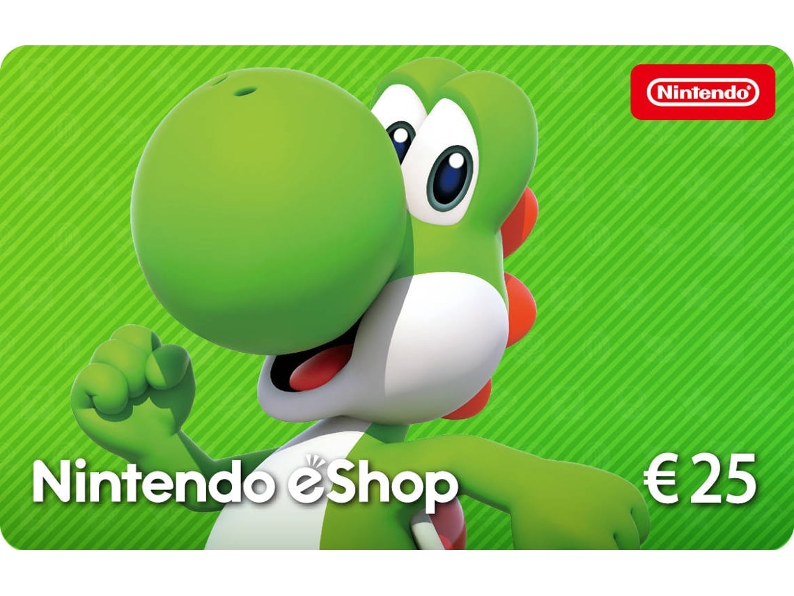 Nintendo eShop Cards, €15 - €100