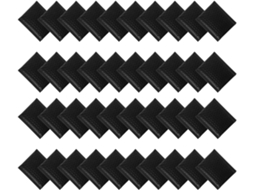 Lote de 100 Envelopes Bolha Pretos 11x13 4 Cm Pacote Expedição Antishock Autoadesivos Impermeáveis E Pará