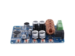 Laxiscreed Amplificador De Potência Digital Bluetooth 4.0 Com Alimentação Dc 8-26v