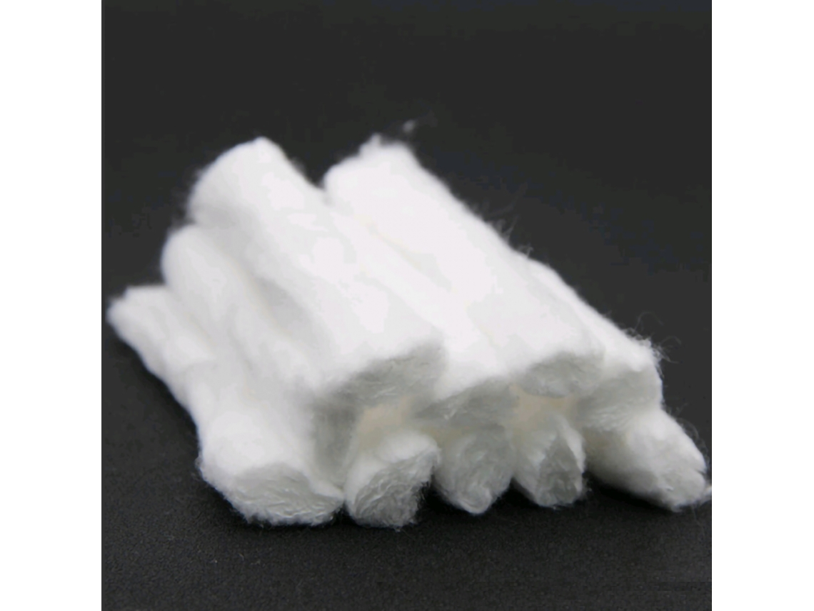 1 saco algodão orgânico bacon cotton wick absorvente alta eficiência para atomizador rda consumíveis