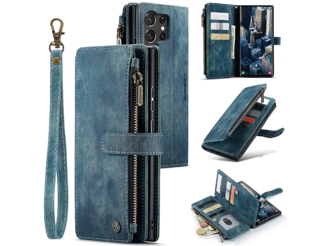 Capa Multifuncional De Couro Caseme C30 Para Samsung Galaxy S23 Ultra 5g