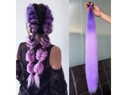 2 Pedaços De Péuca De Cauda De Borracha, Péuca, Roxo