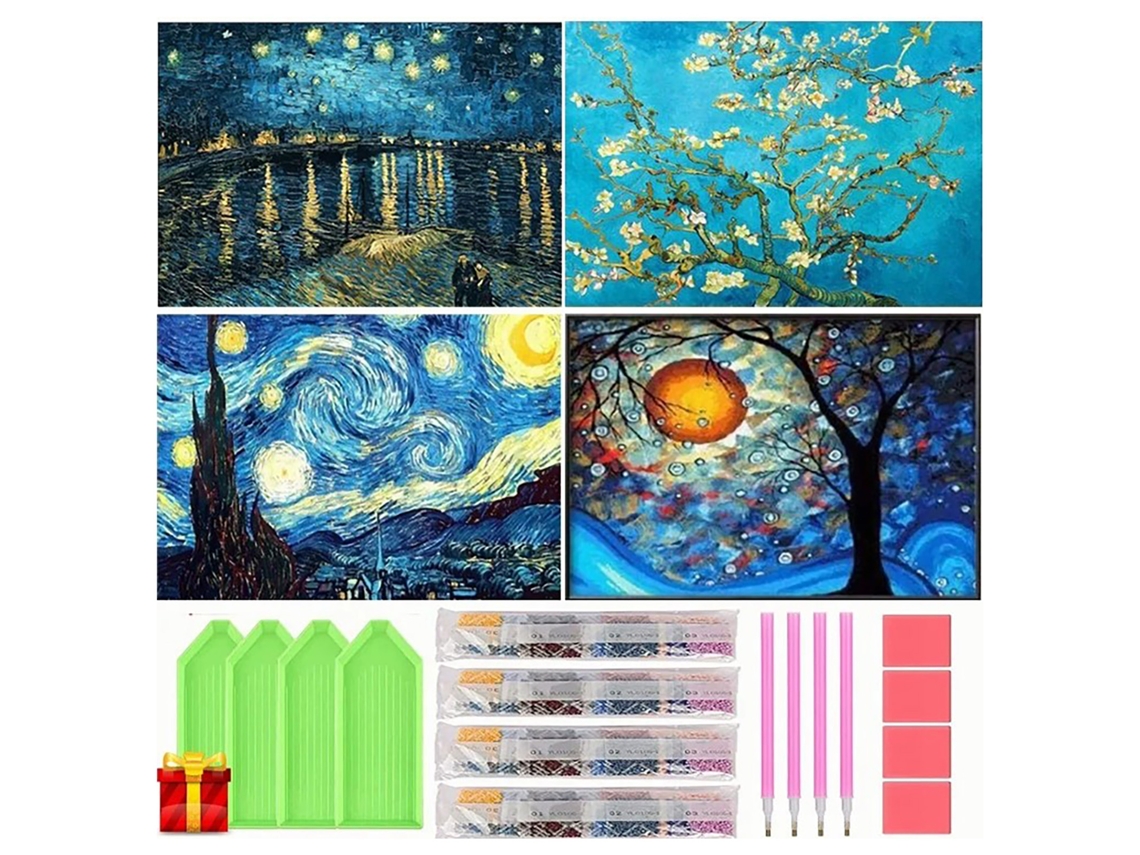 Quadro De Strass Diy Pintura De Cristal Decoração De Lar