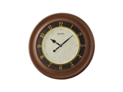 Relógio de Parede SEIKO Qxa646Z Plástico