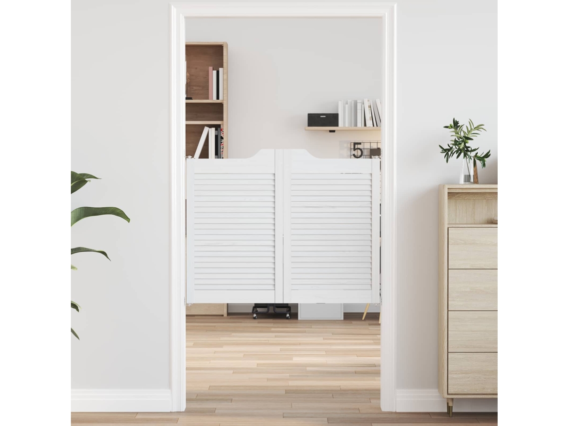 Vidaxl Portas De Correr 80 X 50 Cm Madeira De Pinho Maciça Branco