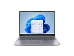 Laptop LENOVO ThinkBook 16 G7 (Cinzento - 16 GB RAM - 512 GB SSD - 16" - Qwerty espanhol - Intel)