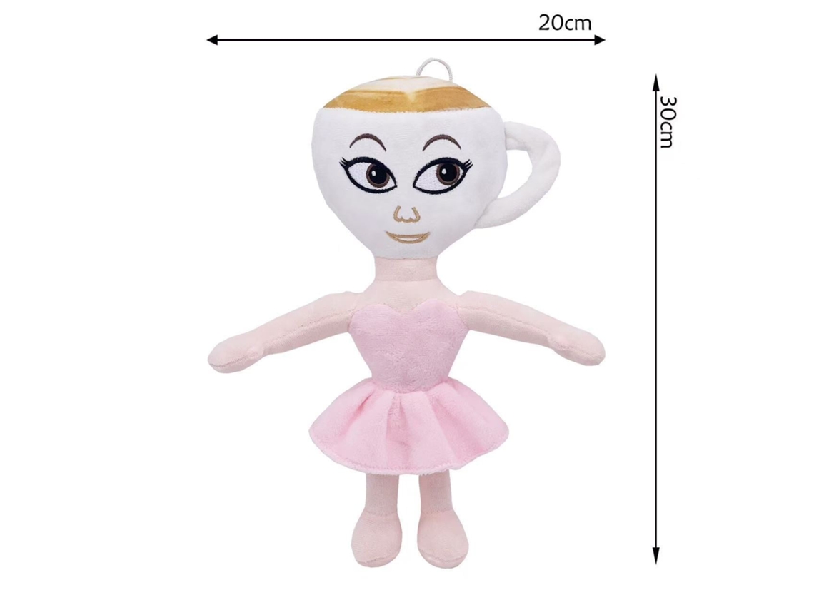 Tungtungsahur e Tralalo, Brinquedos de Pelúcia Tubarão, Personagens Italianos, Boneca Fofa da GOKOCO