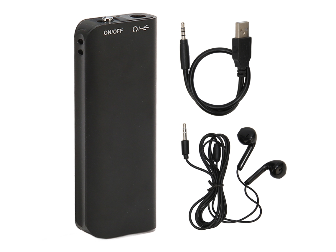 Aetheria gravadora de Voz Digital Mini com Redução de Ruído Hd Multifuncional U Disk Mp3 Player 4g