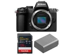 Z50 Ii + 1 Sandisk 128gb Extreme Pro Uhs ii Sdxc + Nikon En el25a + Ebook “20 Dicas para Fotos Que Impressionam” NIKON