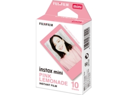 Recargas FUJIFILM Instax Mini Pink Lemonade 10 Folhas — Compatibilidade:  Instax Mini