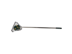 Mop De Parede Com Cabo Longo, Esfregão Triangular Removível E Eficiente Para Limpeza De Paredes Pintadas E Tetos
