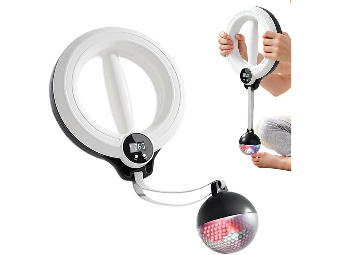 Infinity Hoop Aparelho Para Tonificar Os Braços Com Contador Led Inteligente, 3 Modos, Portátil, Para Homens E Mulheres