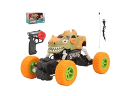 Carrinho Controle Remoto Off road Pneus Borracha Crianças +3 Anos