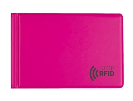Porta Documentos Com Proteção, Cor De Rosa, 1 Unidade Biurfol
