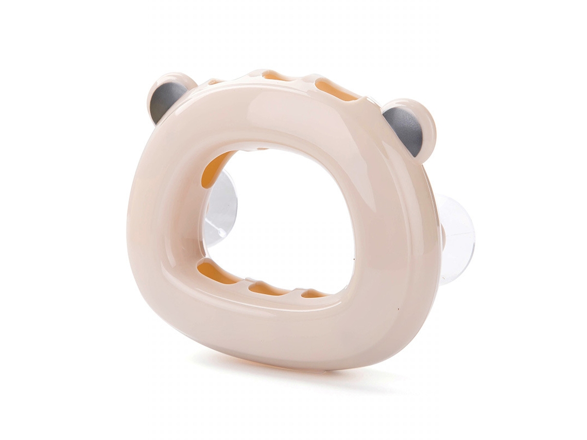 Suporte de Escova de Dentes de Parede com Ventosa, Bege AQUAFORGE