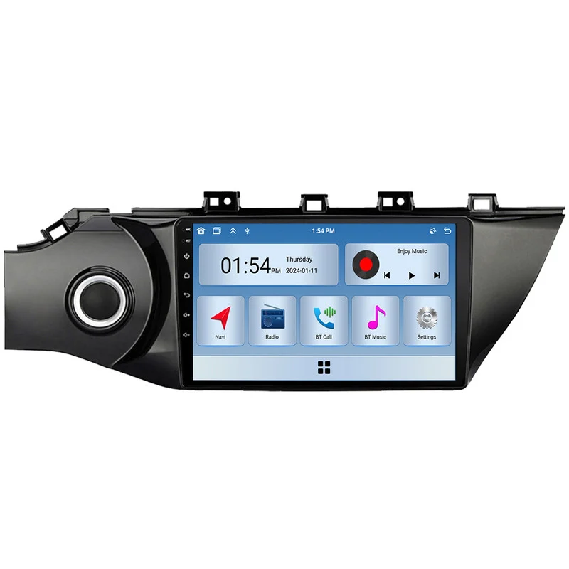 Autorrádio Multimédia Szsmart 6gb Ram 128gb Rom Carplay Para Kia K2 Rio 4 2017 2018 2019 Carro Rádio Bluetooth Gps Navegação
