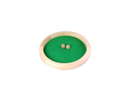 Pista de Dados de Madeira ENGELHART 29 Cm para Crianças a Partir dos 6 Anos