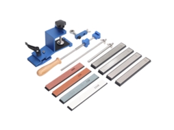 Kit De Afiador De Facas Laxiscreed Com 4 Pedras De Afiar E 4 Pedras De Diamante Para Afiar Com Precisão