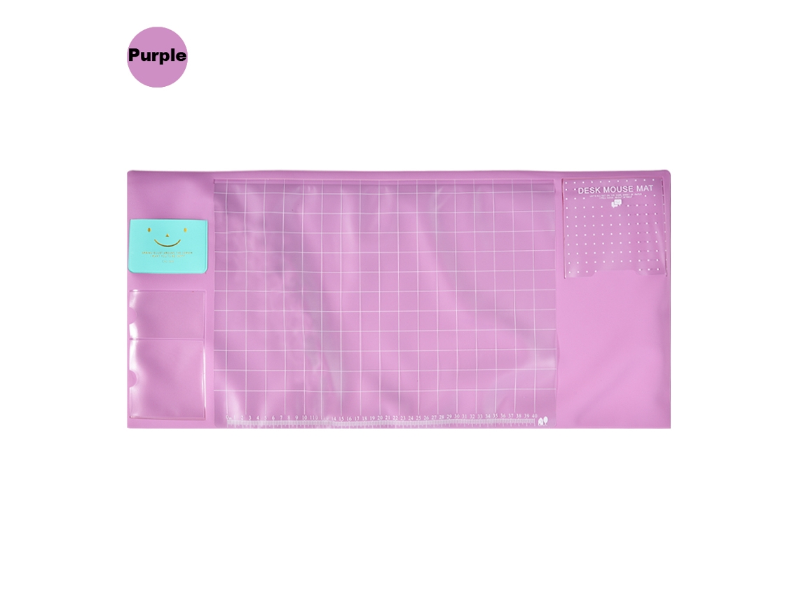 Tapete De Computador Anti-derrubada Para Escritório E Jogos Multifuncional Extra Grande (70,5*32,5cm) (roxo)