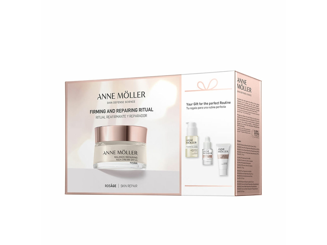 Conjunto De Maquilhagem Anne Möller Rosâge (4 Peças Sérum 5 Ml)
