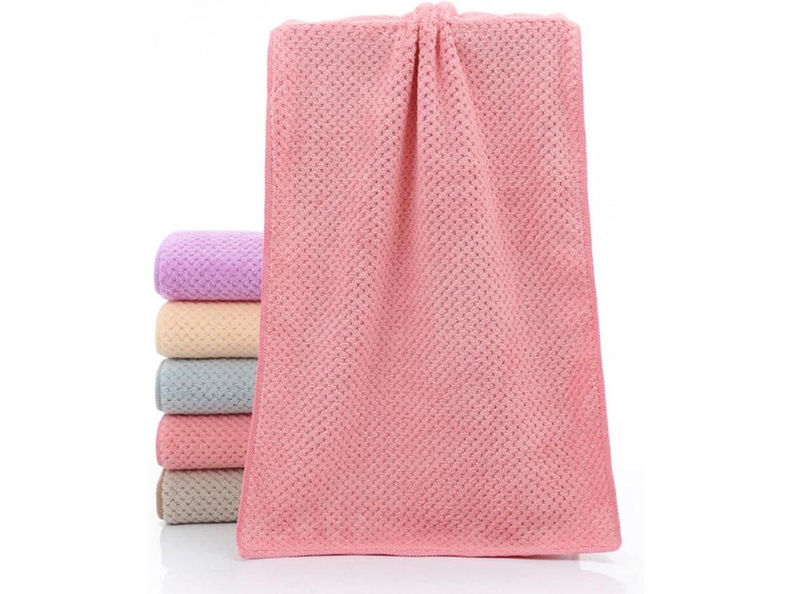 5 Almofadas Absorventes De Lã Coral Grossa