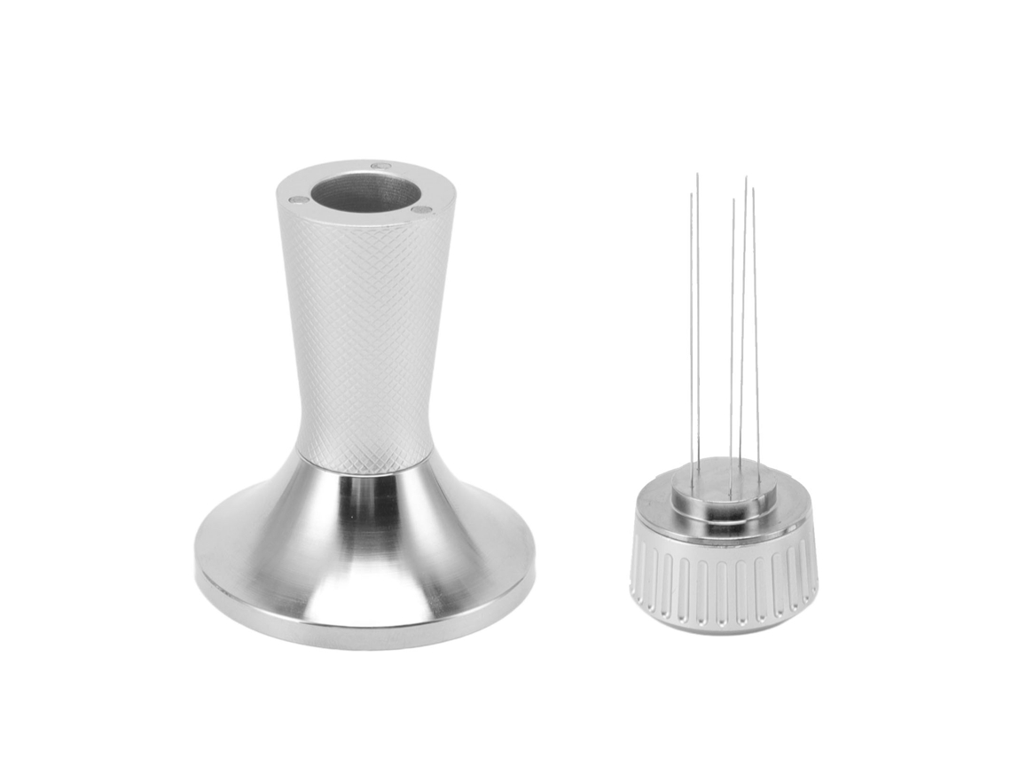 Kit Tamper e Stirrer de Aço Inox 58.3mm LAXISCREED