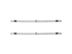 Régua De Metal Para Animação E Quadrinhos, Design Com Três Furos, Resistente Ao Desgaste, Multifuncional Para Artistas