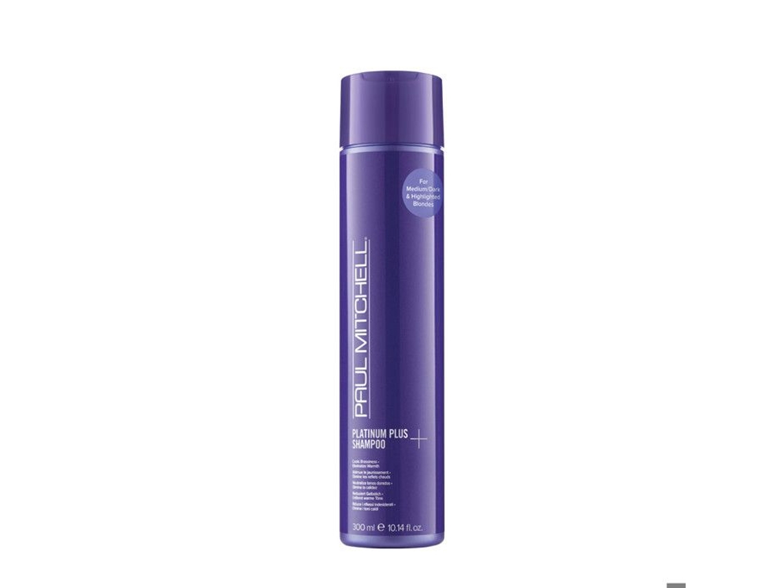 Shampoo Platinum Plus 300 ml Shampoo tonificante Paul Mitchell para cabelos loiros
