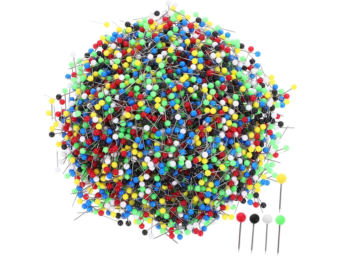 Conjunto De 5000 Tachinhas Compactas Vermelhas E Pretas Para Uso Em