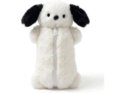Estojo De Lápis Em Formato Cachorro, Adorável Estojo De Pelúcia Macia, Fofo Com Orelhas, Com Zíper, Grande Capacidade De