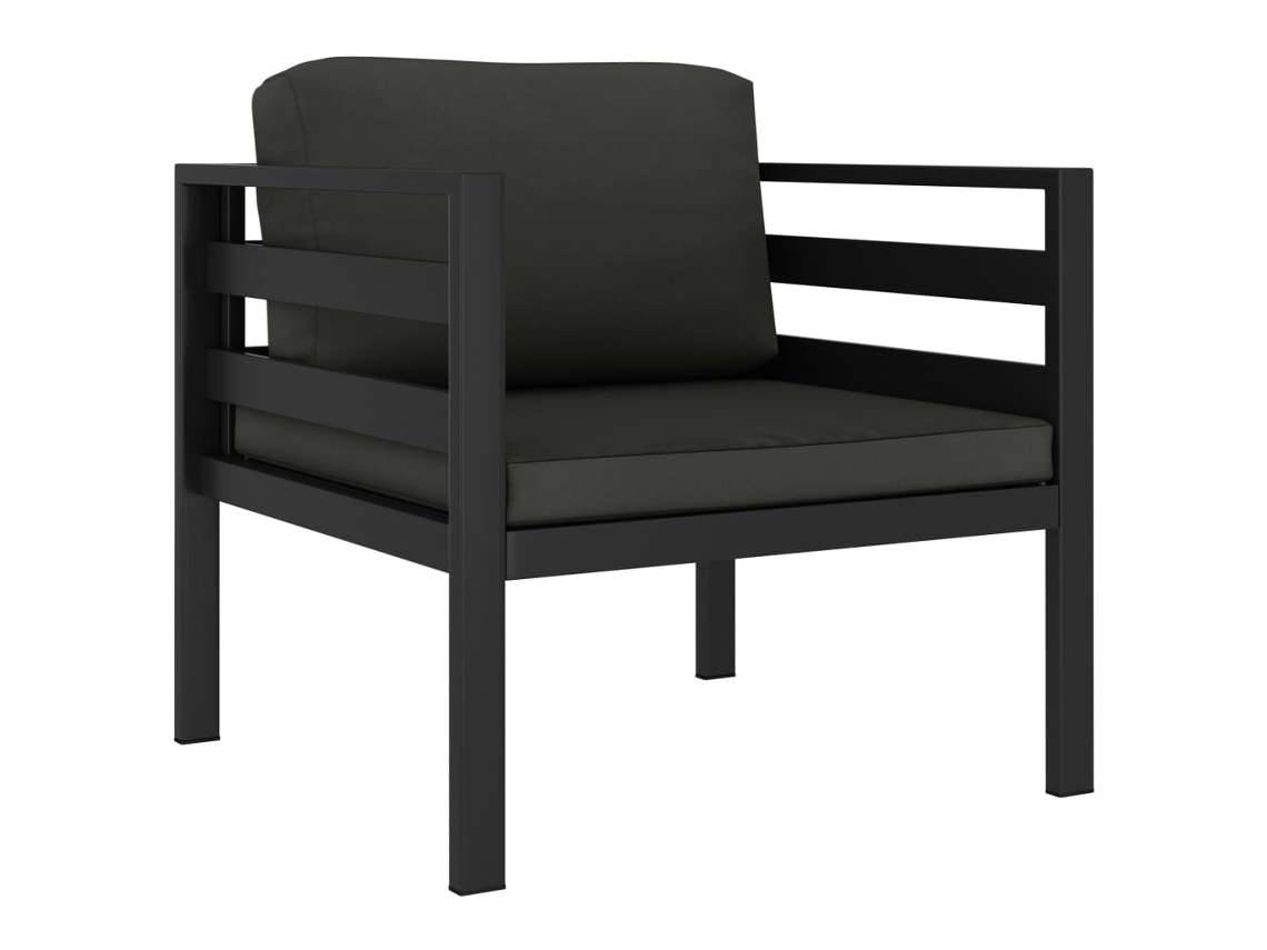 Single Sofa, Single Sofas Vidaxl Antracite Alumínio