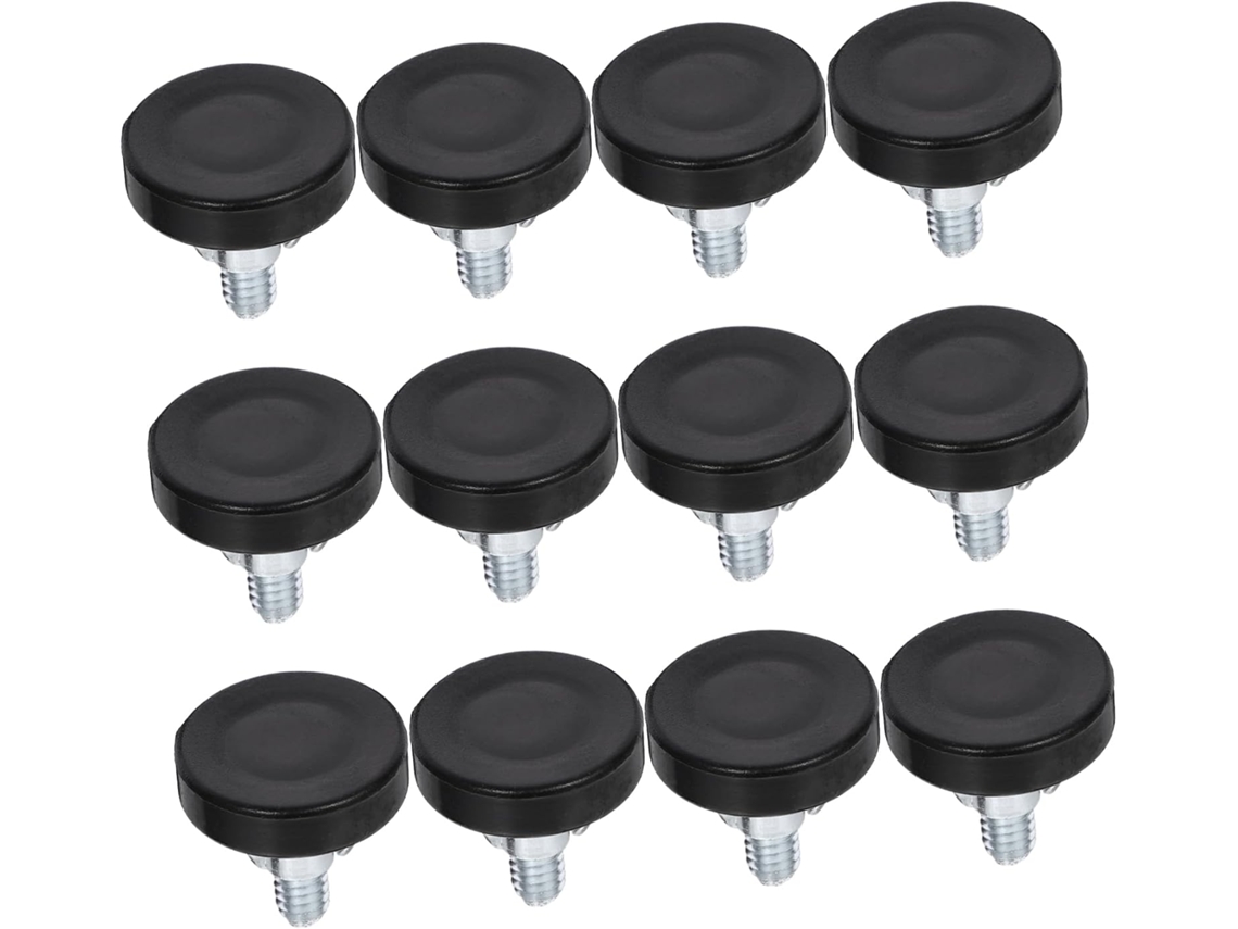 Conjunto De 12 Pés Niveladores Ajustáveis Para Móveis, Com Base Em Material Especial, Ideais Para Mesas, Cadeiras, Sofás