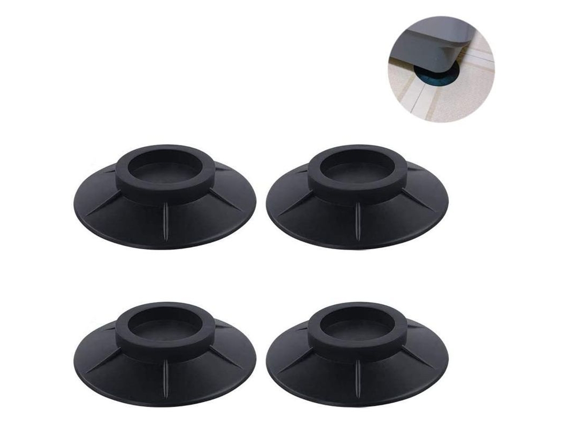Almohadillas Para Lavadora, 4 Piezas Tapones Anti-vibración Anti-deslizamiento Para Lavadoras Secadoras