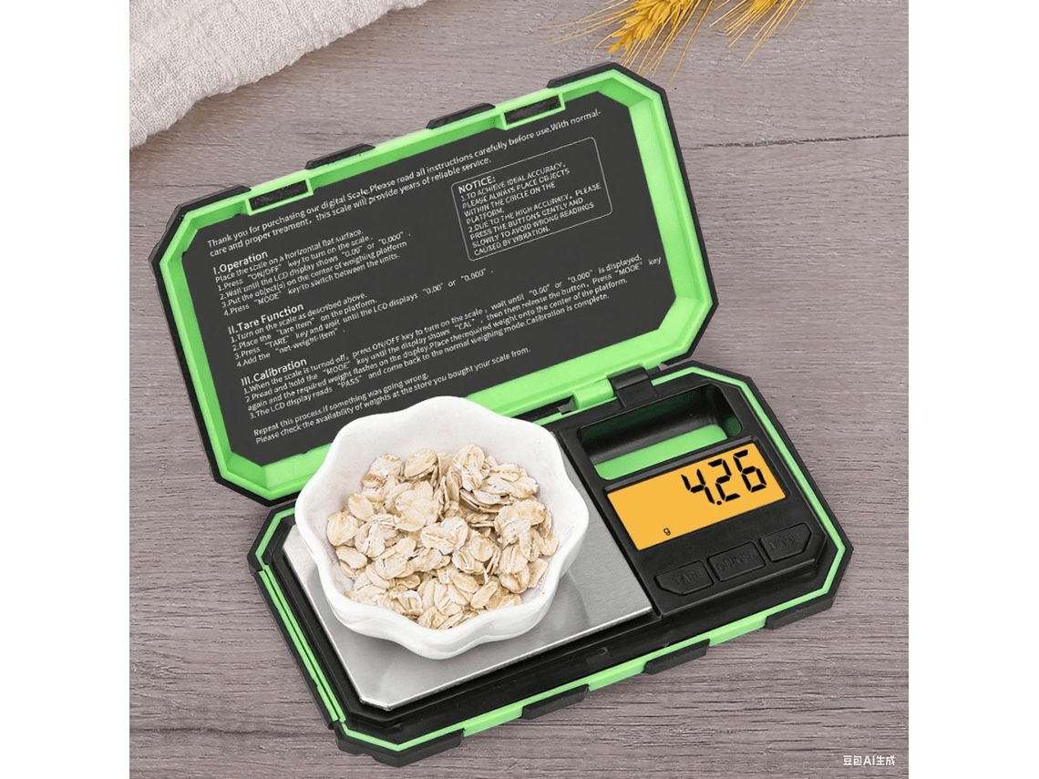 Balança De Bolso, Balança Digital Para Joias De 500g X 0,01g, Mini Balança Com 6 Modos De Conversão E Visor Lcd Sunny Spaces