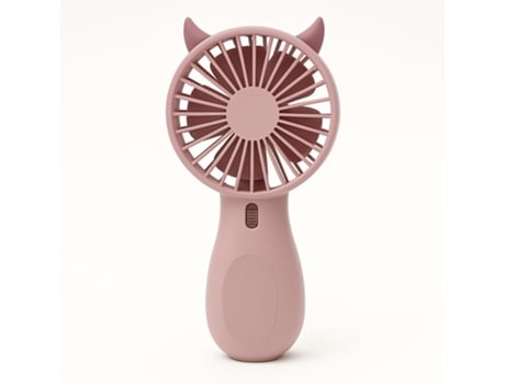 Ventoinha Portátil | Compacta, A Bateria, Usb, 2 Velocidades, Com Pega E Cabo Incluídos Diandi Sq2237 Rosa