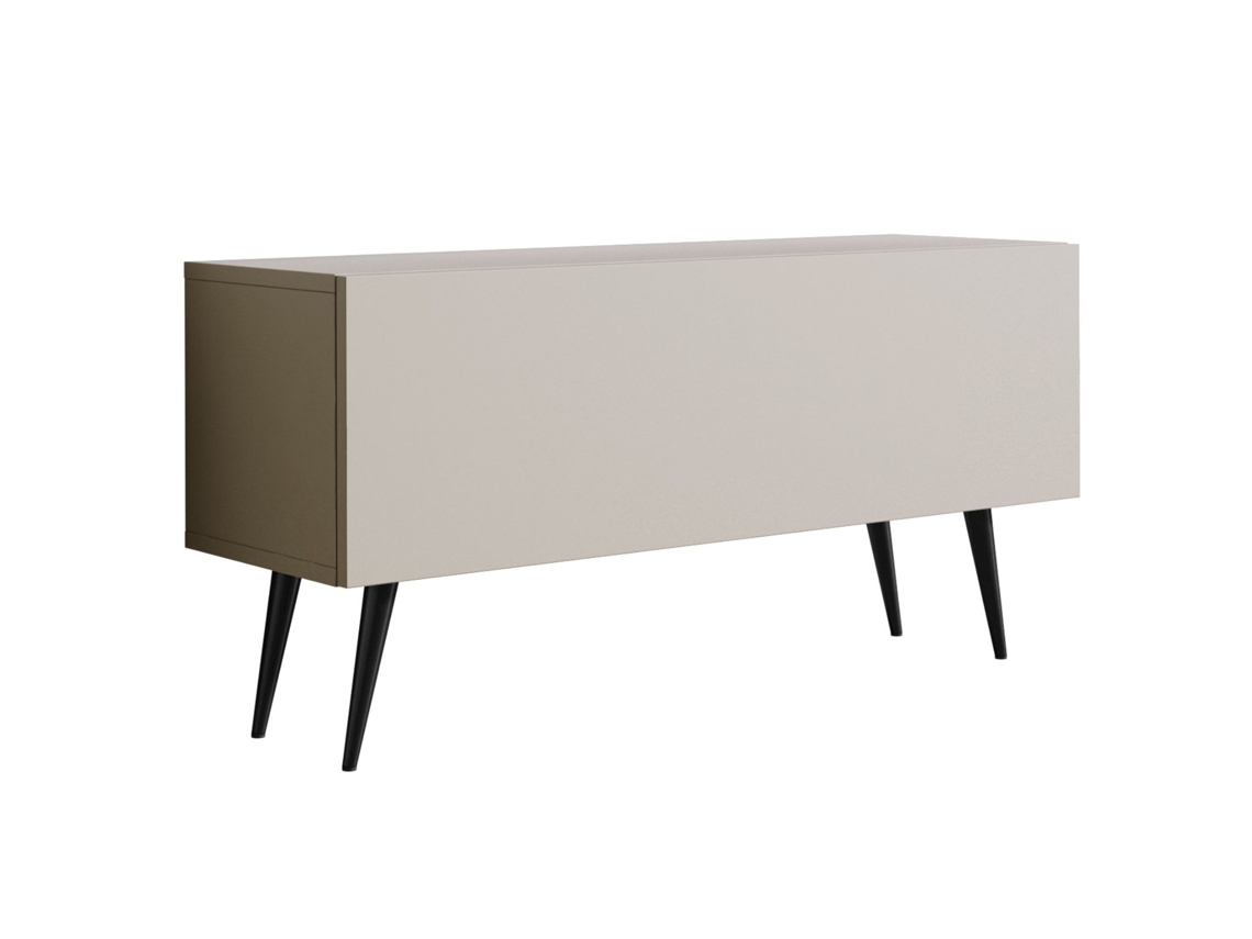 Móvel Tv : Caxemira, Patas Pretas, 100 X 52 X 32 Cm 3E 3XE LIVING.COM