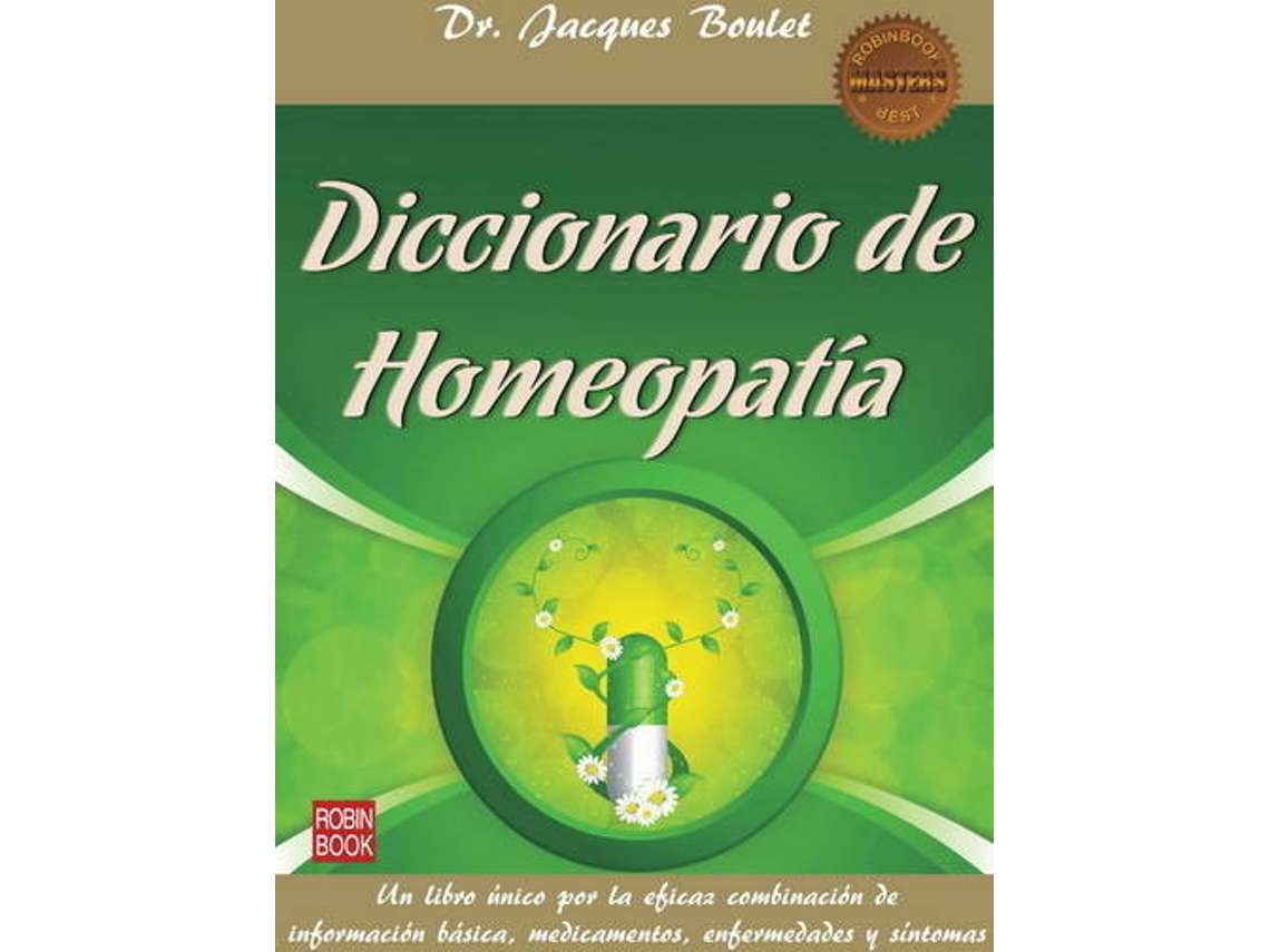 Livro Diccionario de homeopatia de Jacques Boulet (Espanhol)